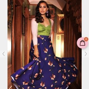 Amalie Ballerina Maxi Skirt in Mantrap